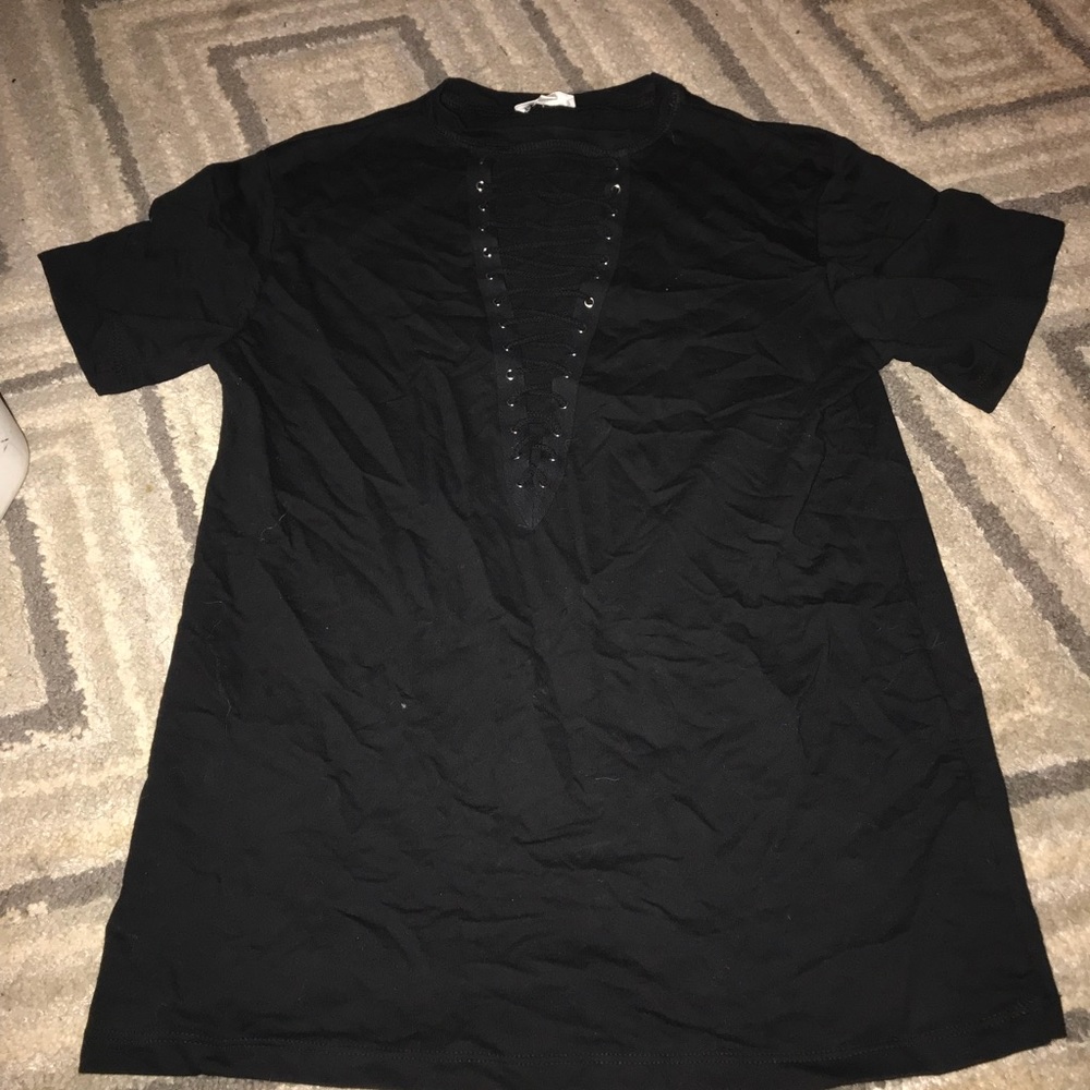 Criss cross shirt